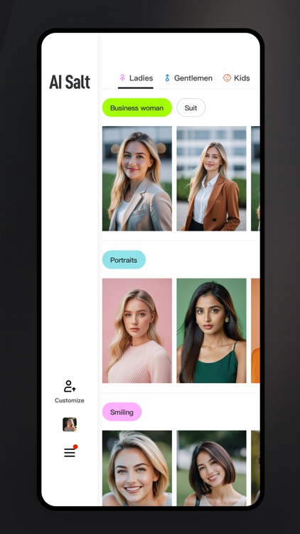 AI Salt-AI Photo Generator