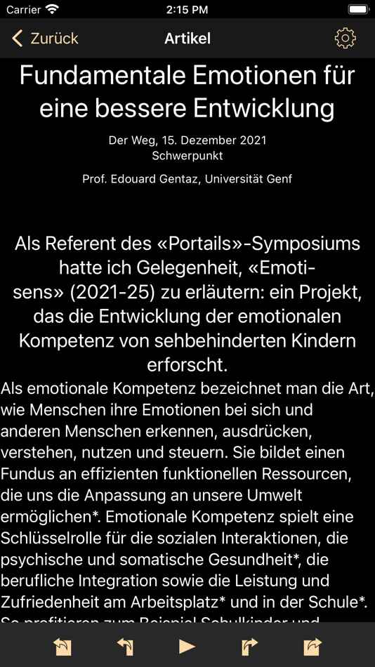 #7. E-Kiosk (iOS) 由: Swiss Federation of the Blind
