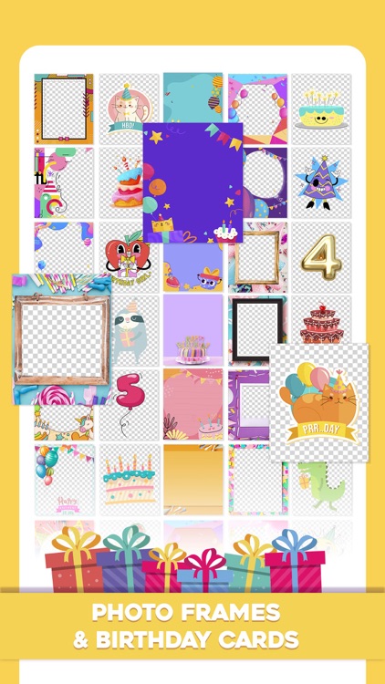 Happy Birthday Cards & Frames screenshot-0