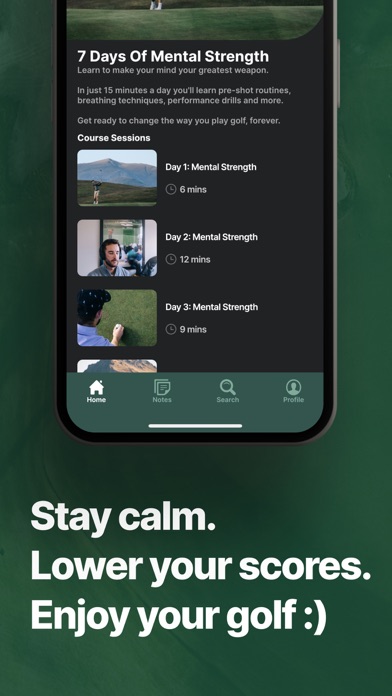Golf Guru: Mental Game Coach Screenshot