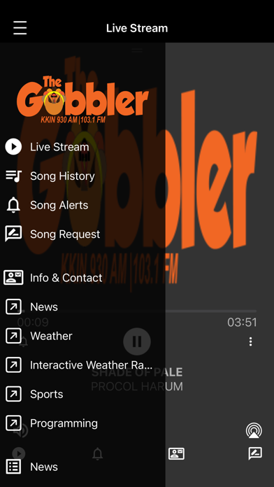 KKIN-AM Screenshot