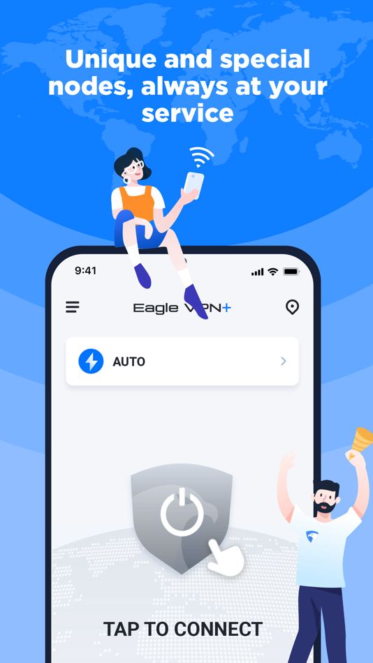 #5. Eagle VPN Plus (iOS) 由: XINGYUAN TECHNOLOGY PTE. LTD.