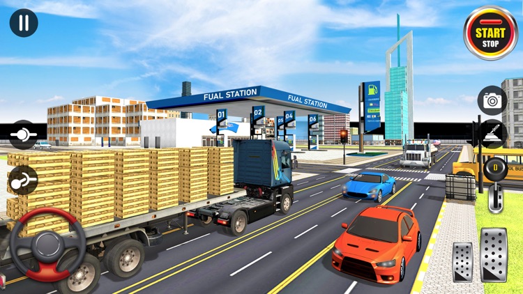 American Truck Driving Game