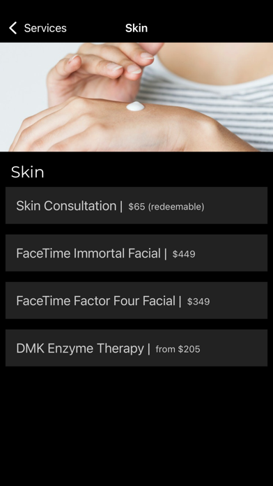 Facetime Skin Clinic Screenshot