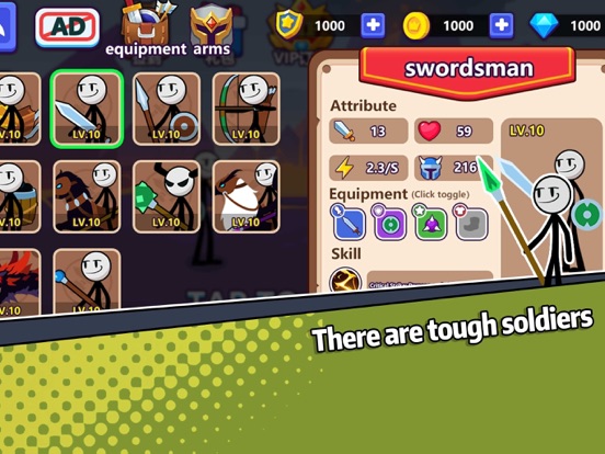 Screenshot #6 pour Idle Battle Warriors