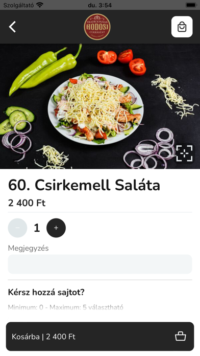 Hodosi Pizzéria Screenshot