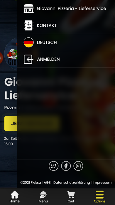 Giovanni Pizzeria Screenshot