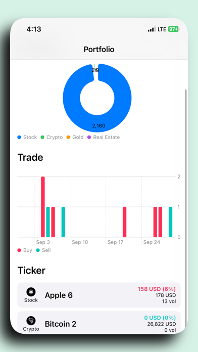 Toff - Trading Journal Screenshot