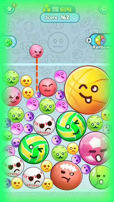 Expression Balls Merge Match Screenshot