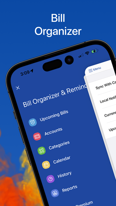 Bill Organizer & Reminder Screenshot