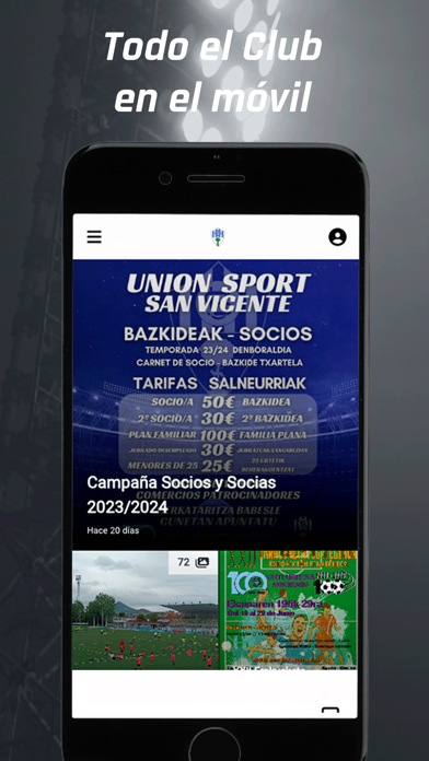 Unión Sport San Vicente Screenshot