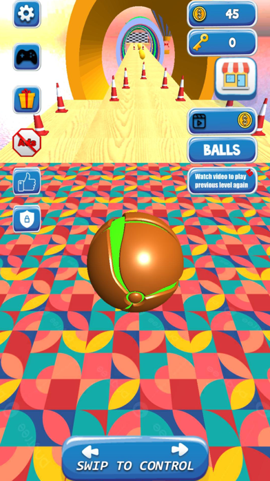 Adventure Rolling Ball Game 3D Screenshot