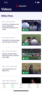 Willow - Watch Live Cricket screenshot #2 for iPhone
