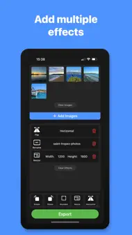 Bulk Image Editor iphone bilder 1