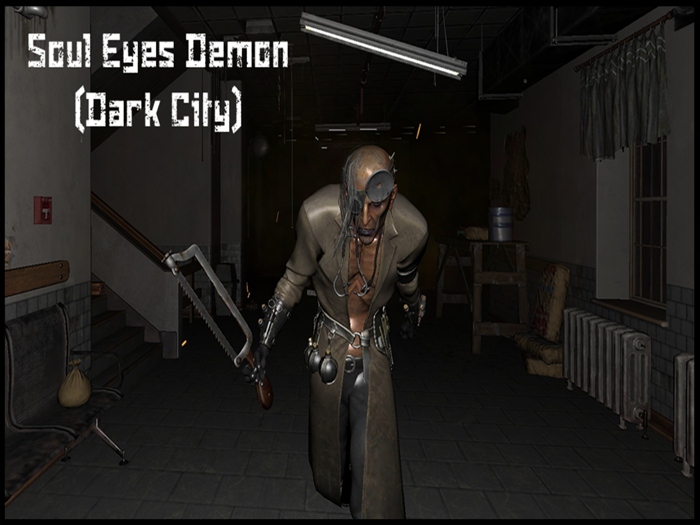 Soul Eyes Demon Horror Skulls