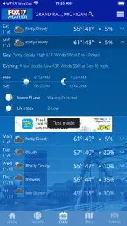 fox 17 weather – west michigan iphone screenshot 2