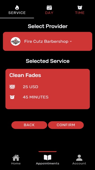 Fire Cutz Barbershop Screenshot