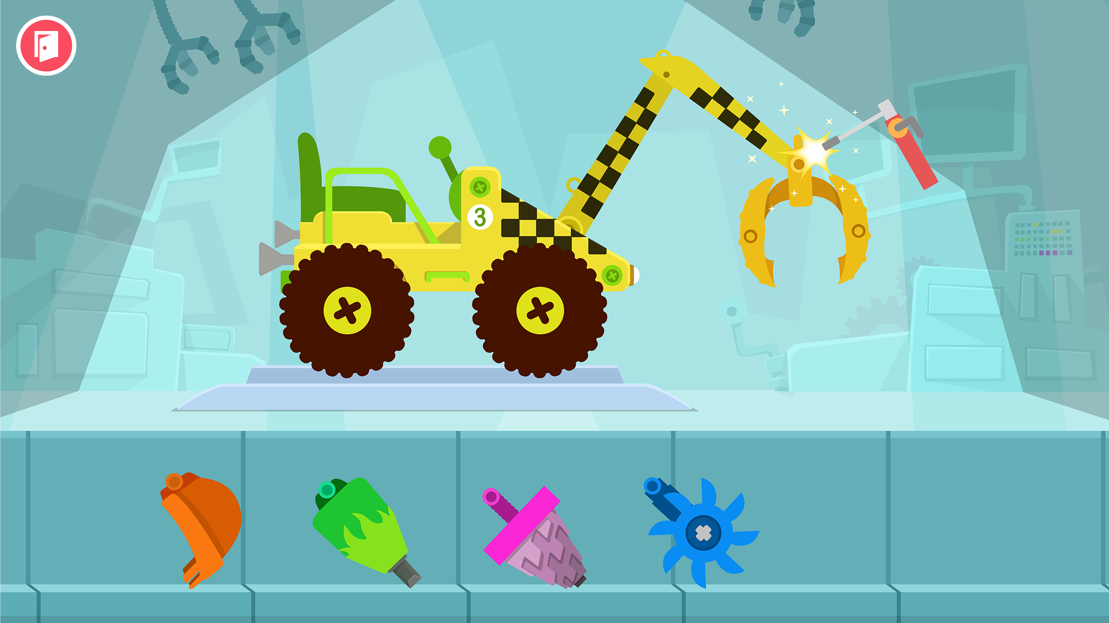 Dinosaur Digger Excavator Game