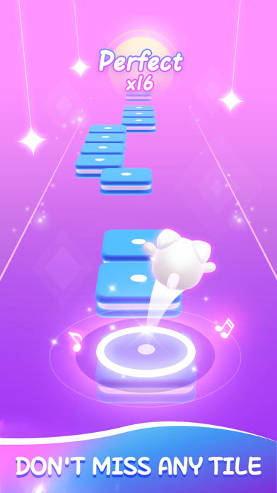 Meow Hop - Cats Dancing Tiles Screenshot