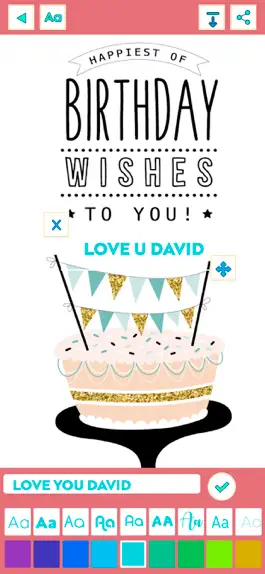 Game screenshot Create Happy Birthday Cards hack