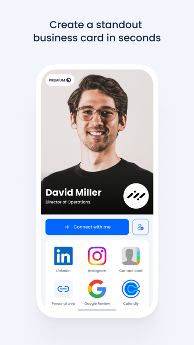 Swopi: Digital Business Card Screenshot