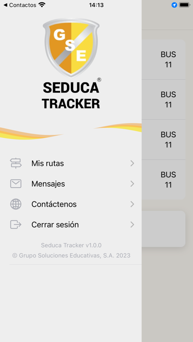 Seduca Tracker Screenshot