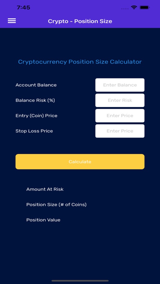 #2. STS Position Size Calculator (macOS) Podle: Smart Trading Software ltd