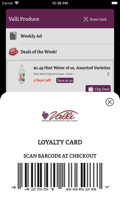 Valli Produce Screenshot