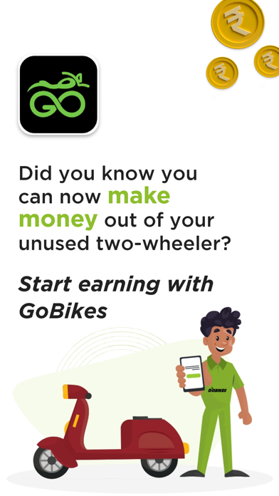 GoBikes Partner Screenshot