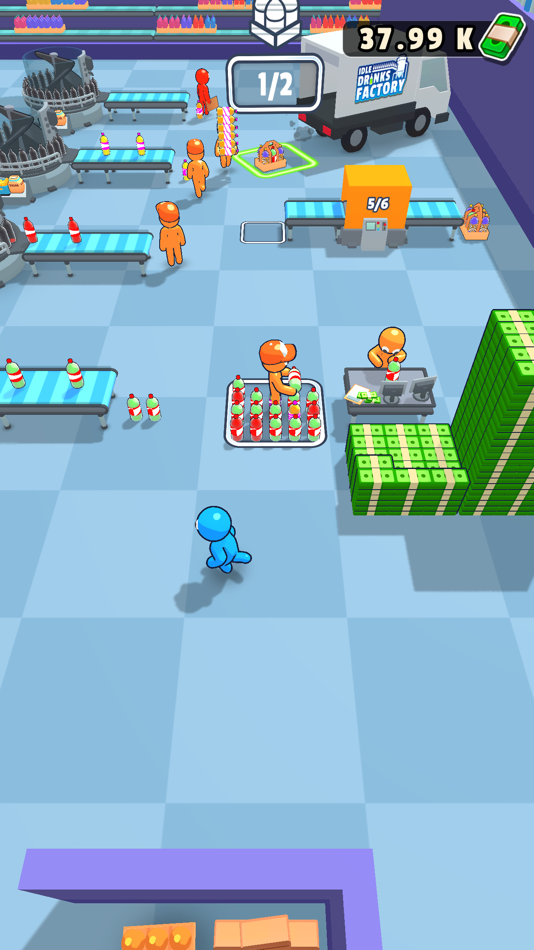 #4. Idle Drinks Factory (iOS) 由: Full Fat Productions Ltd