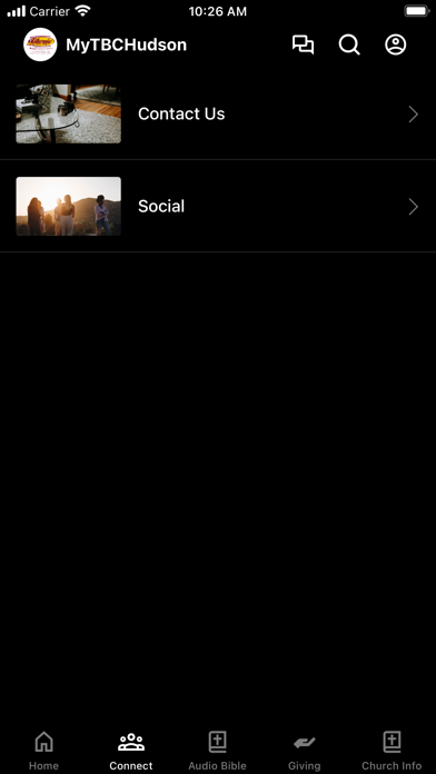Tabernacle Baptist Church SC Screenshot