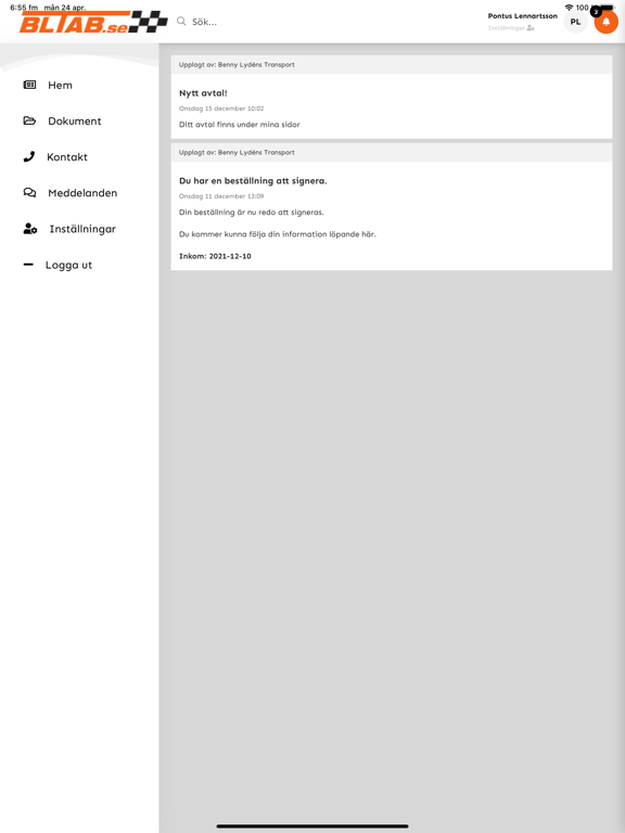 Screenshot #4 pour Benny Lydén Transport (BLTAB)