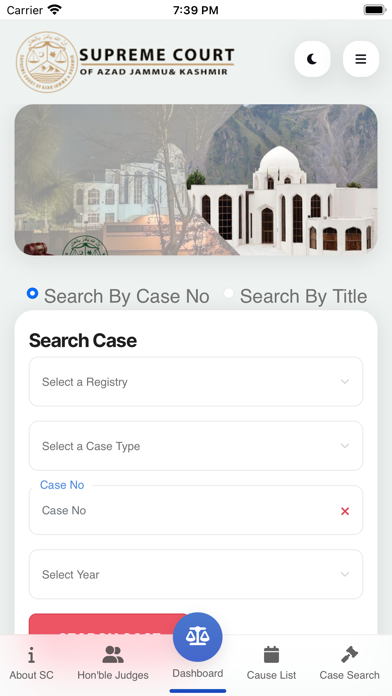 Supreme Court AJK Screenshot