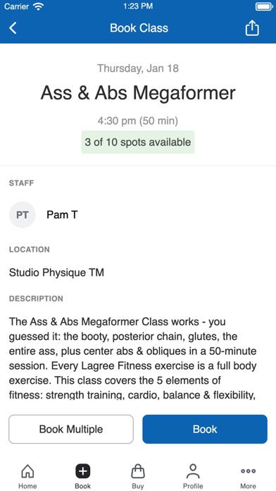 Studio Physique TM Screenshot