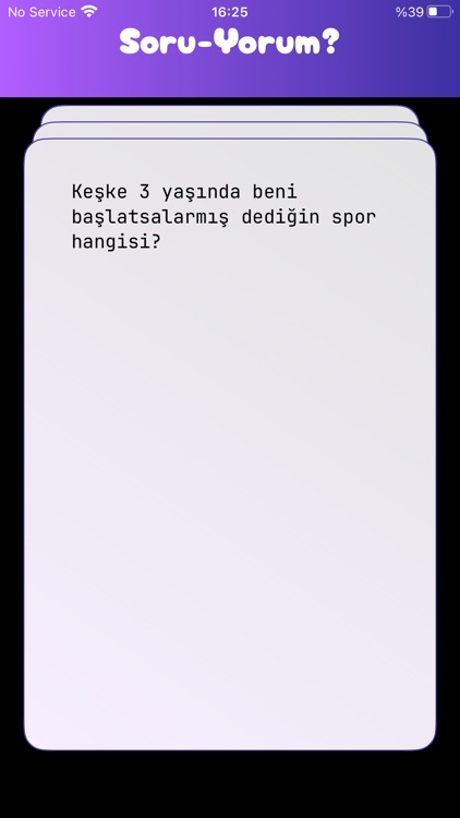 Soru-Yorum? screenshot-3