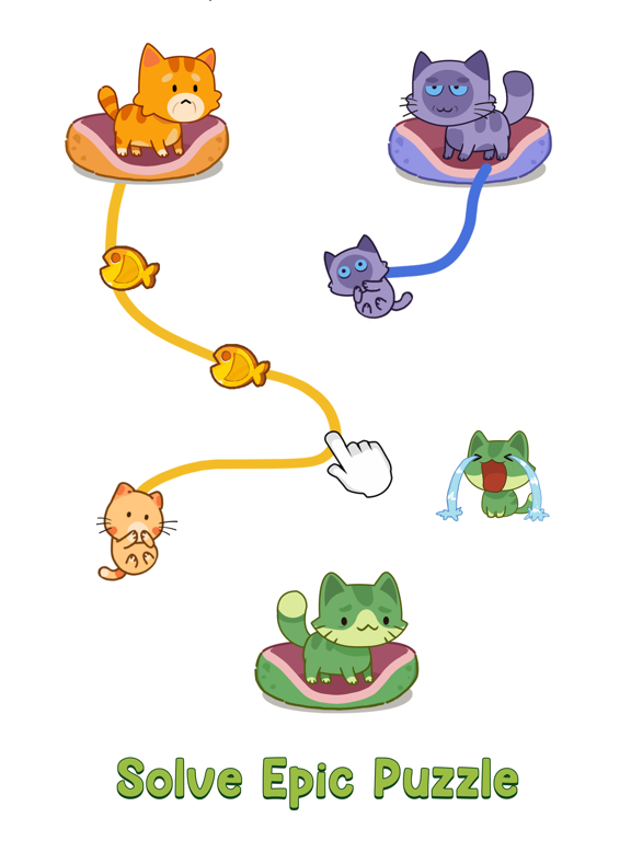 Cat Puzzle: Draw to Kittenのおすすめ画像2