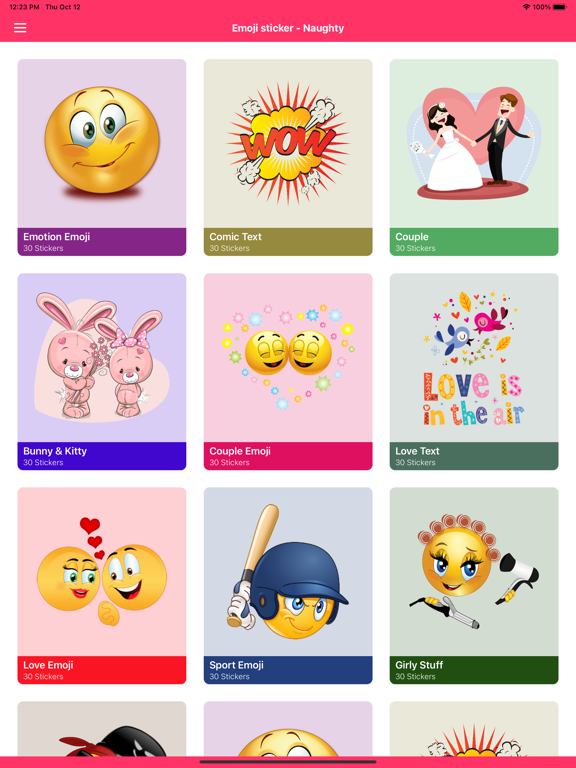 Screenshot #4 pour Keyboard Love Emoji - Stickers