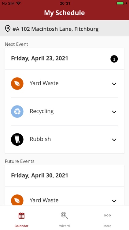 Fitchburg Trash & Recycle Tool