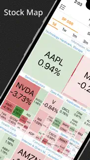 stock map: stocks market iphone screenshot 1