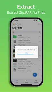 anyzip - unzip & unrar files iphone screenshot 4
