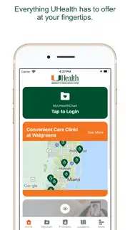 uhealth iphone screenshot 1