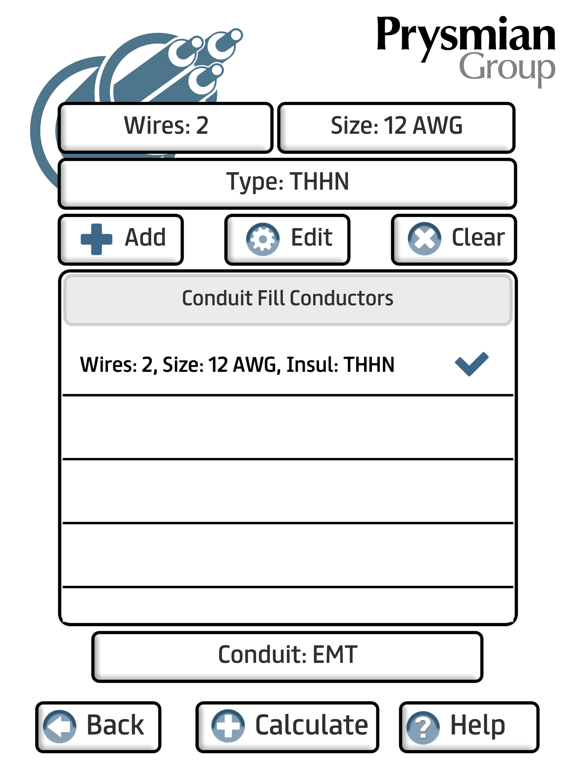 Screenshot #6 pour Prysmian Group Conduit Fill