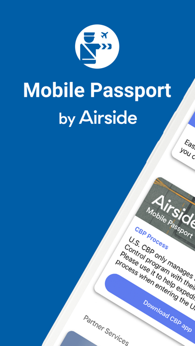 Mobile Passport by Airside Screenshot