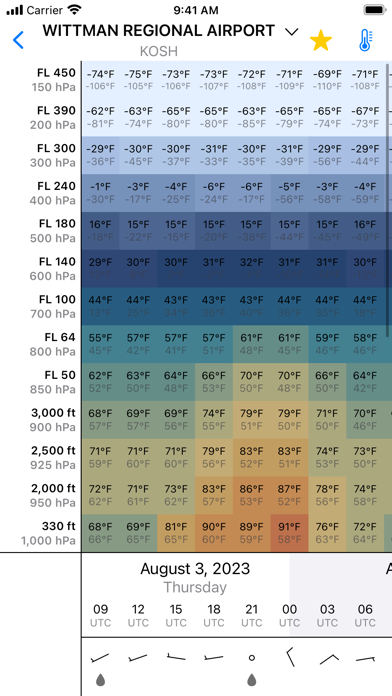 Meteogram for Aviation Screenshot