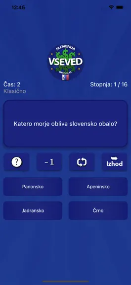 Game screenshot VSEVED Slovenija hack