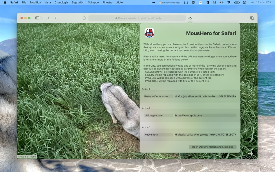 #1. MousHero for Safari (macOS) 由: Cesare Forelli