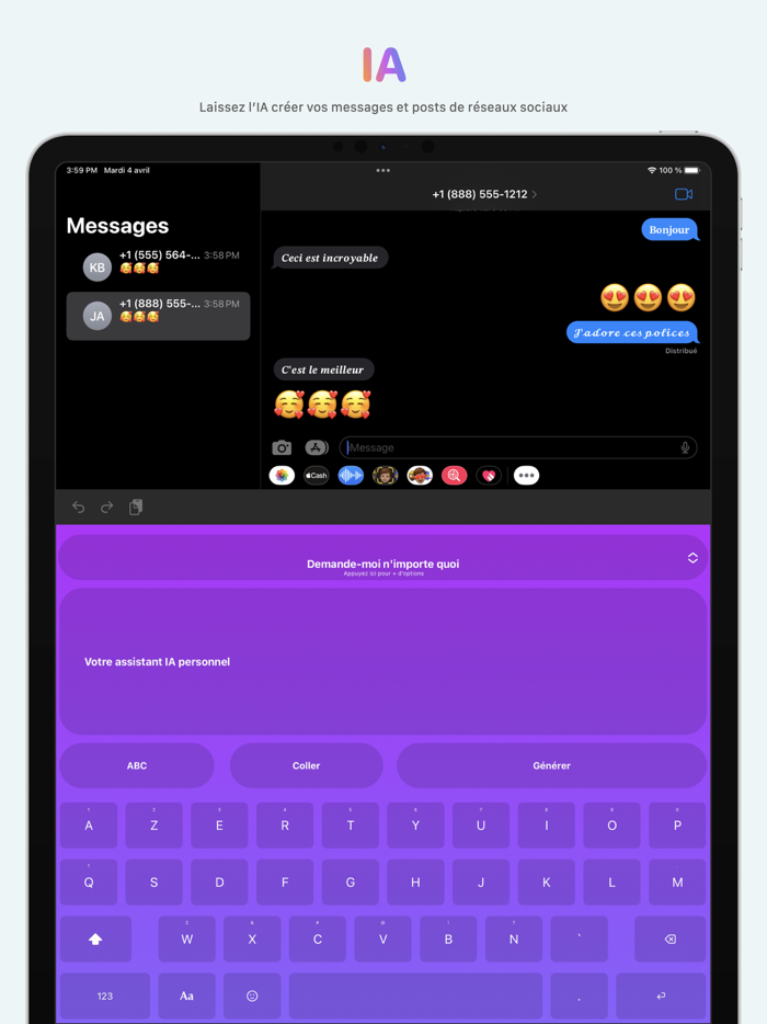Polices du clavier - Nouveaux