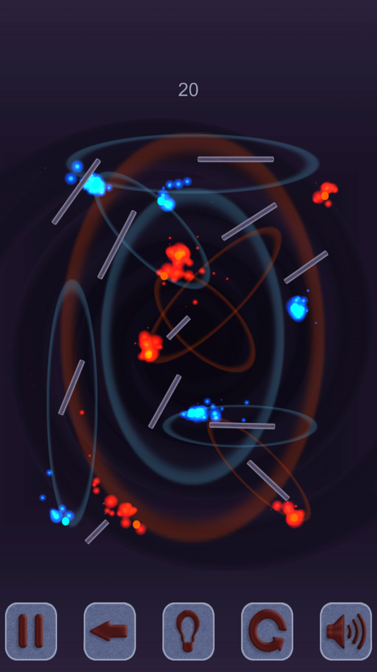 #8. Color Fireworks. Fires & Lines (iOS) 由: Ruslan Goncharenko