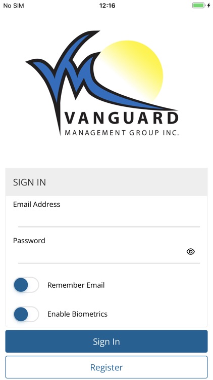 The Vanguard Management App