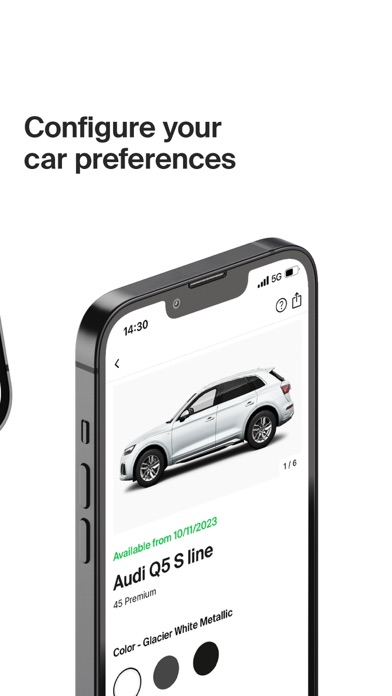 FINN Car Subscription Screenshot